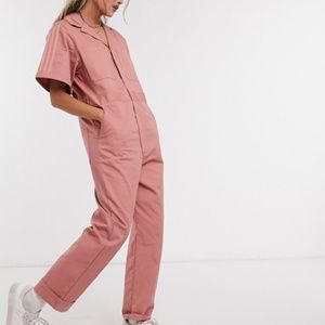 Pink Adidas Jumpsuit